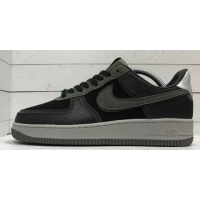 Кроссовки Nike Air Force черные с серым